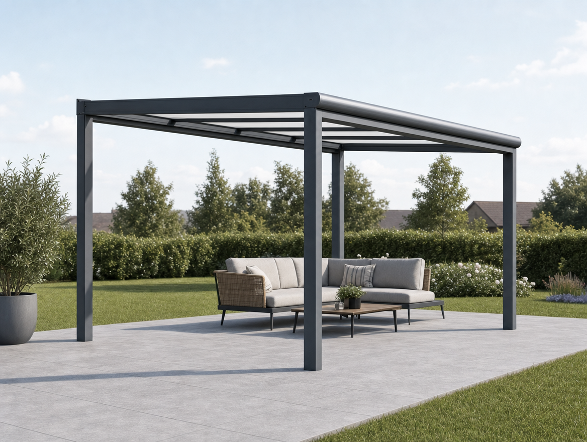 Diamond Line – Freistehend · Anthrazit RAL 7016