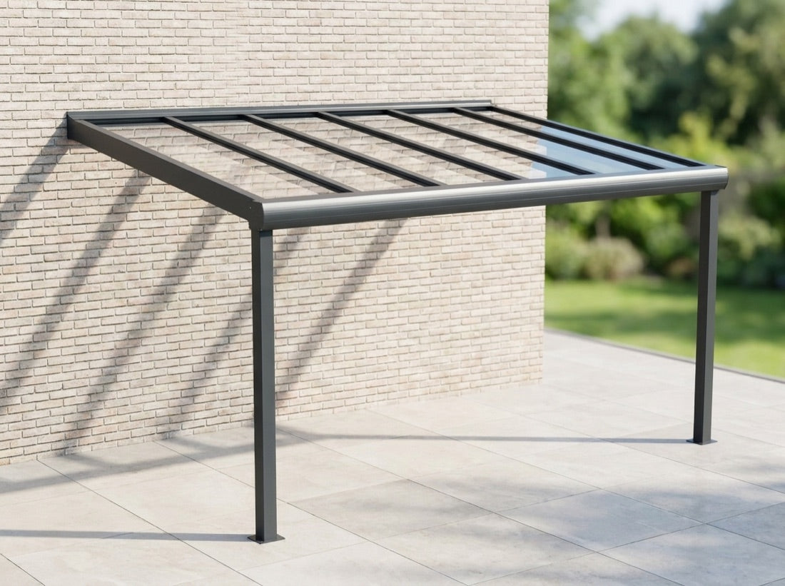 Diamond Line – Aluminium-Terrassenüberdachung